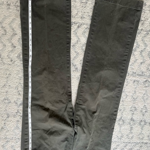 Eddie Bauer Blakey Cotton Olive Pants size 4 - Picture 5 of 8